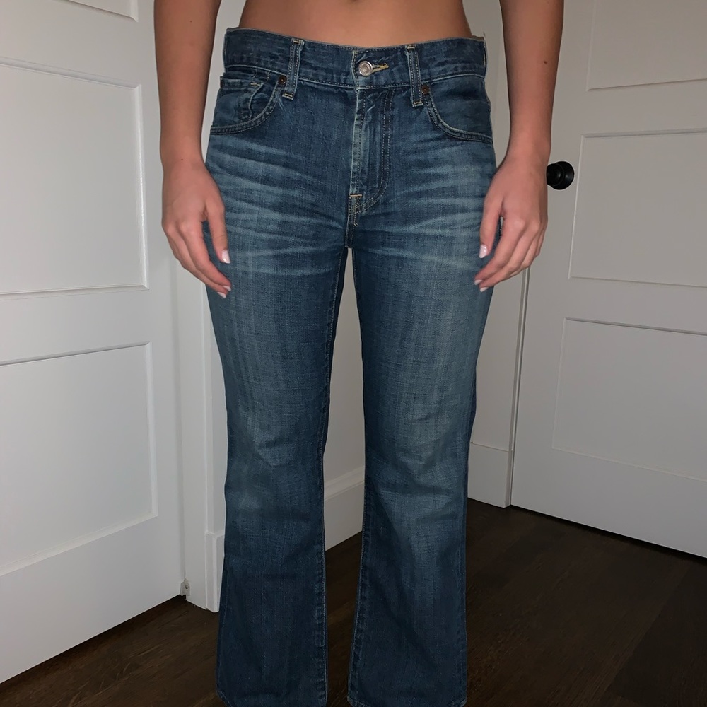 7 For All Man Kind Dark Wash Jeans